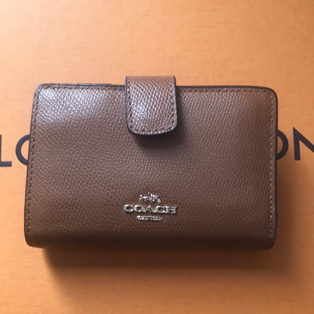 Coach compact wallet